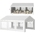 Tonnelle de jardin - Acier 6 x 4 x 2,8 m