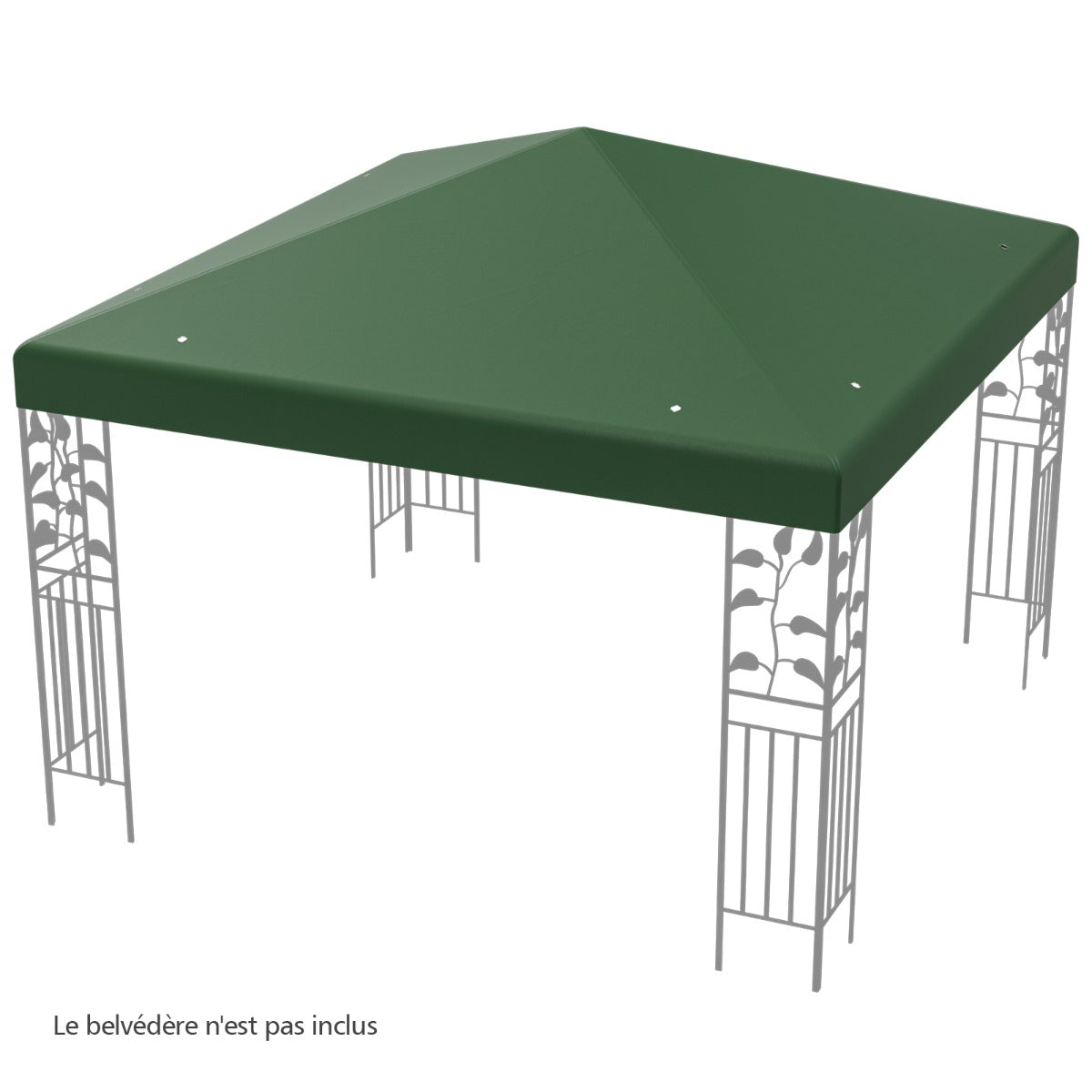 Tonnelle de jardin - 300 x 300 cm