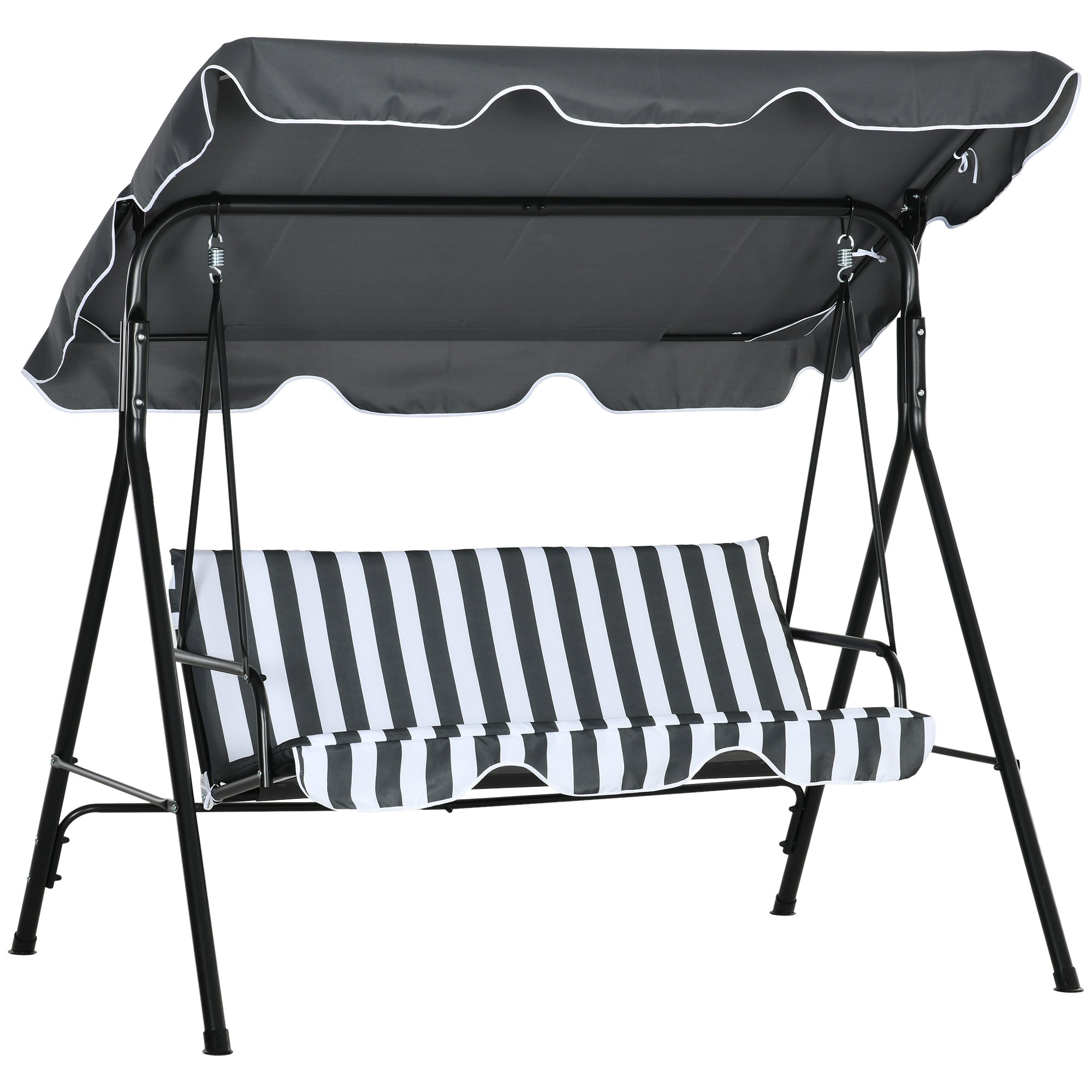 Balancelle de jardin - Acier 1,72 x 1,1 x 1,53 m